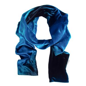 Kevin O'Brien Studio Ombre Velvet Neck Scarf